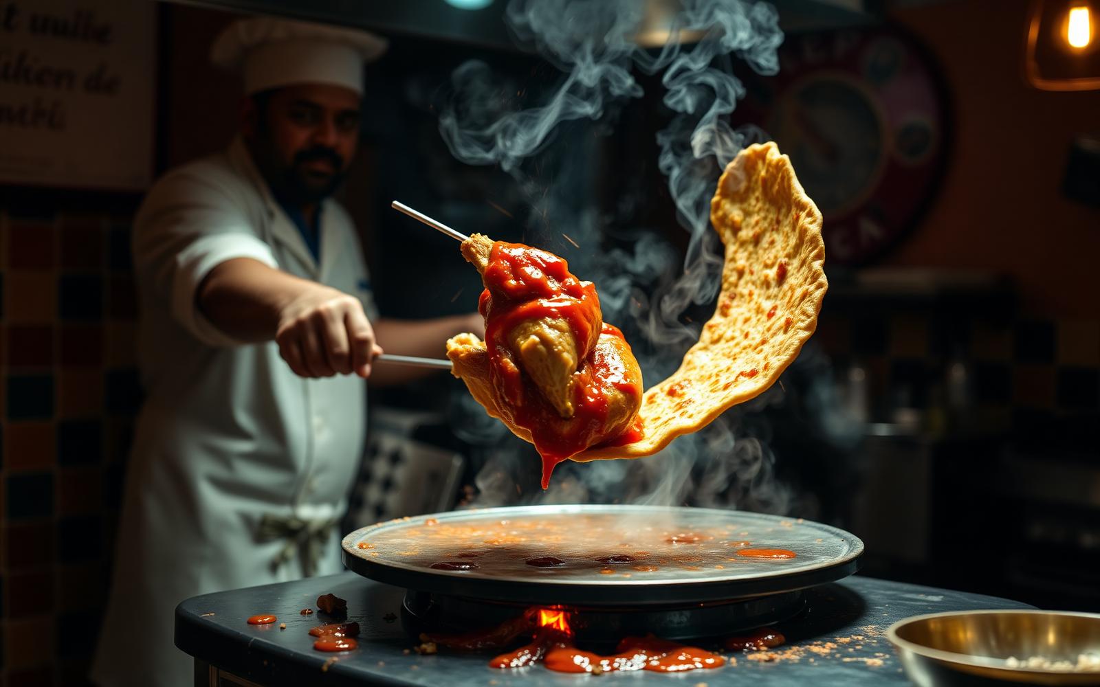 Devilled Chicken Kottu